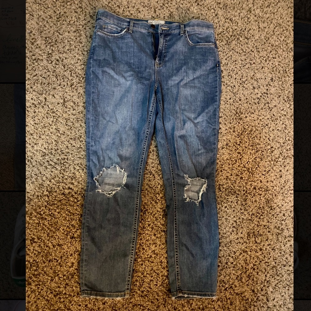 Free People Blue Jeans Size 31